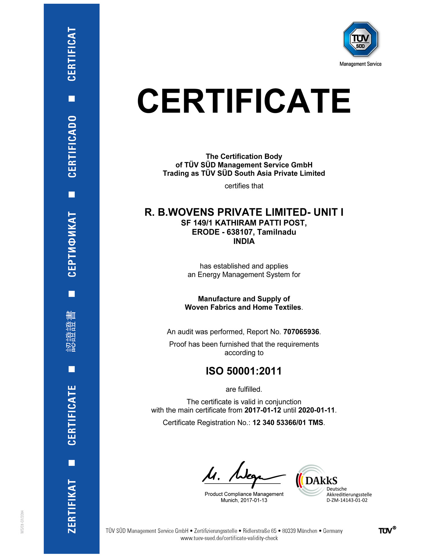 ISO 50001 Energy Management 